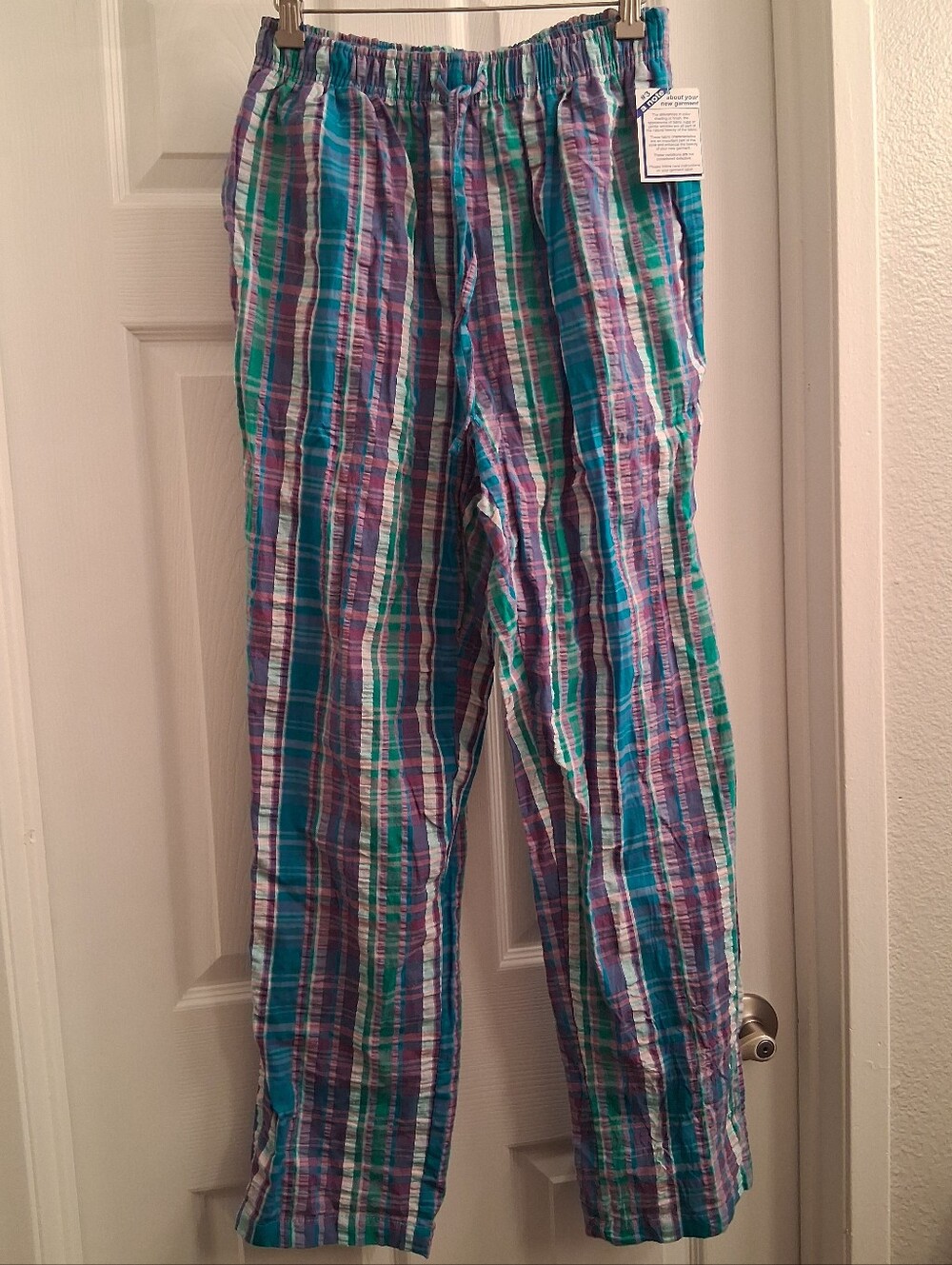 Vintage NWT Plaid Pants Medium